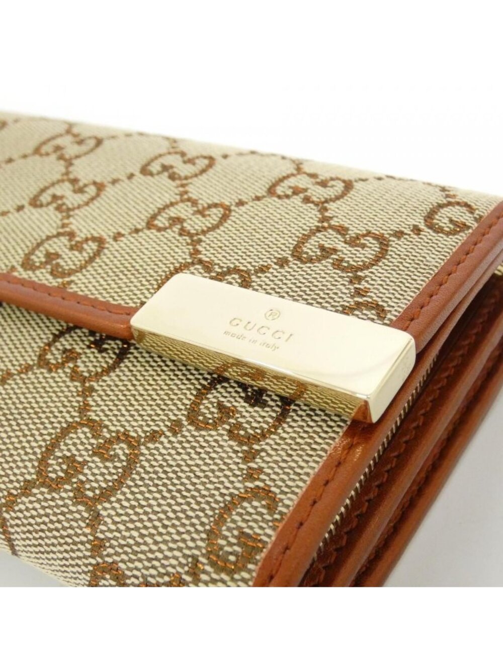 Gucci Chain Shoulder Bag Beige - Picture 4 of 9